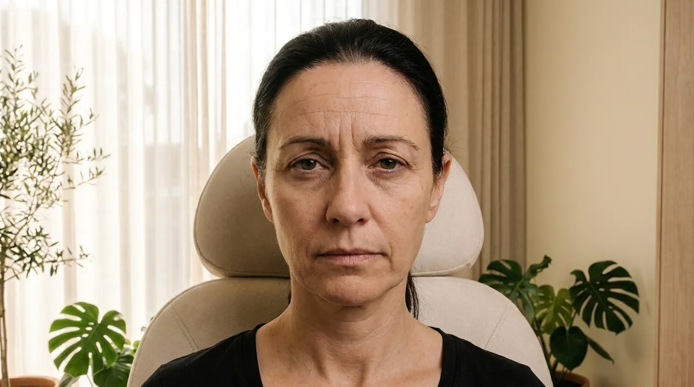 Botox, before treatment at Symphony Clinic Dubai