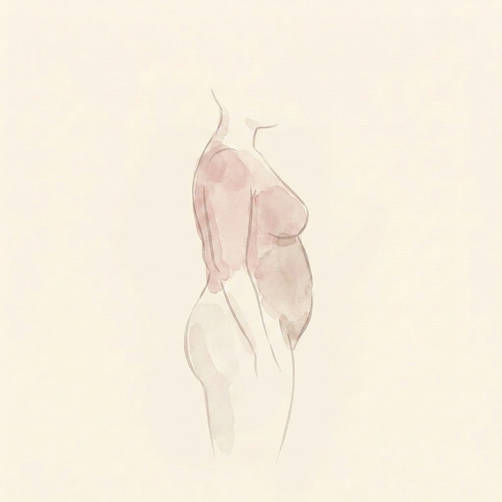Top-heavy proportions illustration