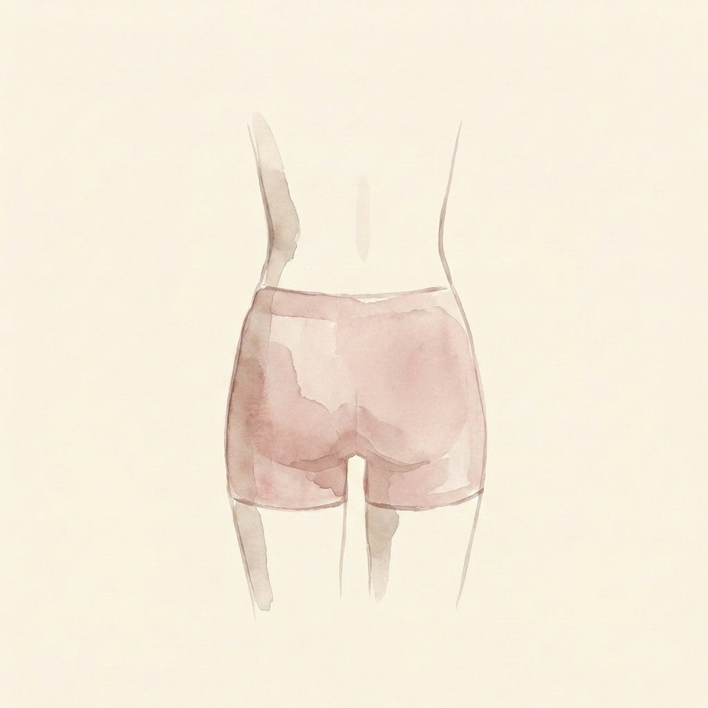 Narrow hips illustration