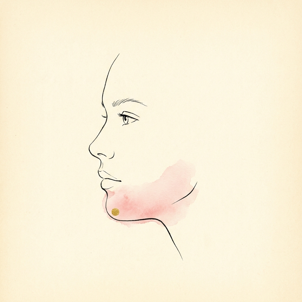 Chin filler illustration