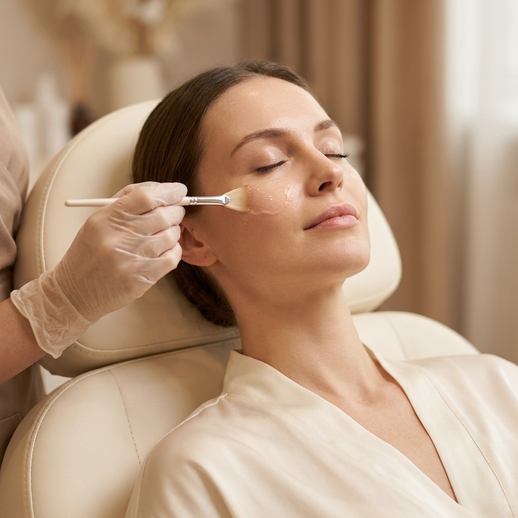 Peel for acne and scars at Symphony Clinic Dubai