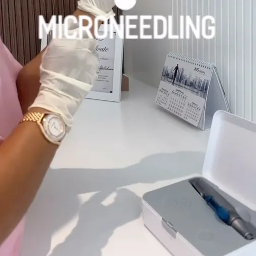 Symphony Clinic Dubai Instagram reel - Microneedling