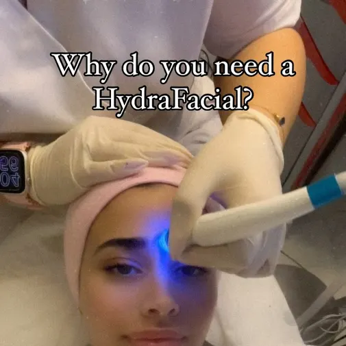 Symphony Clinic Dubai Instagram reel - HydraFacial