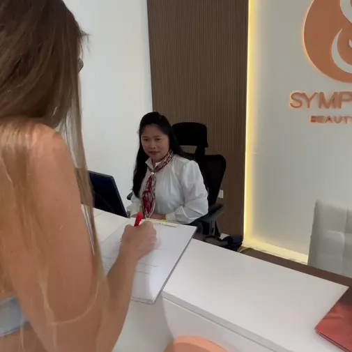 Symphony Clinic Dubai Instagram reel - IV Drips