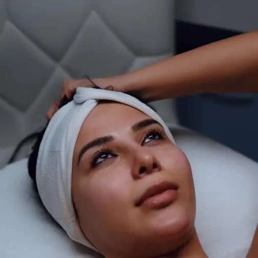 Symphony Clinic Dubai Instagram reel - HydraFacial