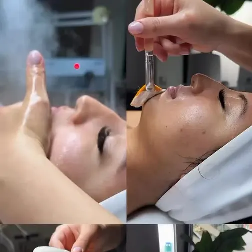 Symphony Clinic Dubai Instagram reel - HydraFacial