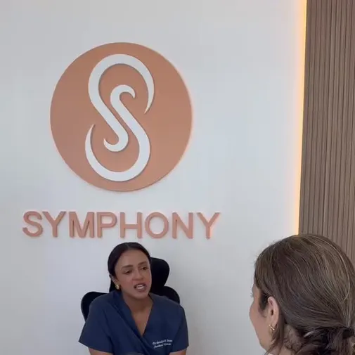 Symphony Clinic Dubai Instagram reel - IV Drips