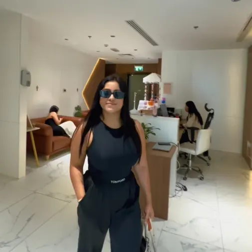 Symphony Clinic Dubai Instagram reel - IV Drips