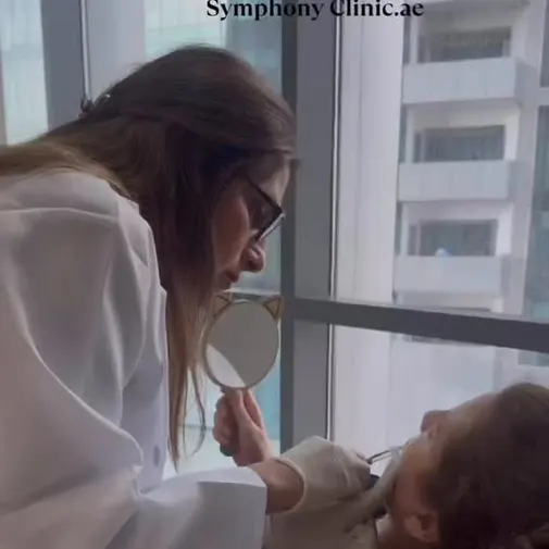 Symphony Clinic Dubai Instagram reel - Face Fillers