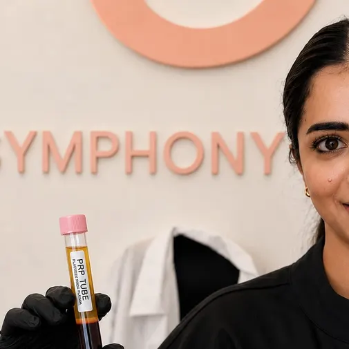 Symphony Clinic Dubai Instagram reel - PRP