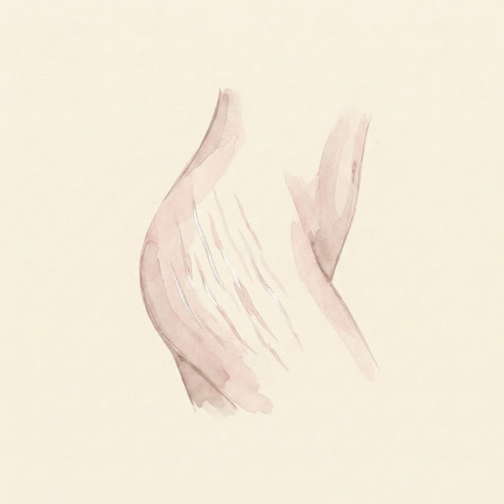 Stretch marks illustration