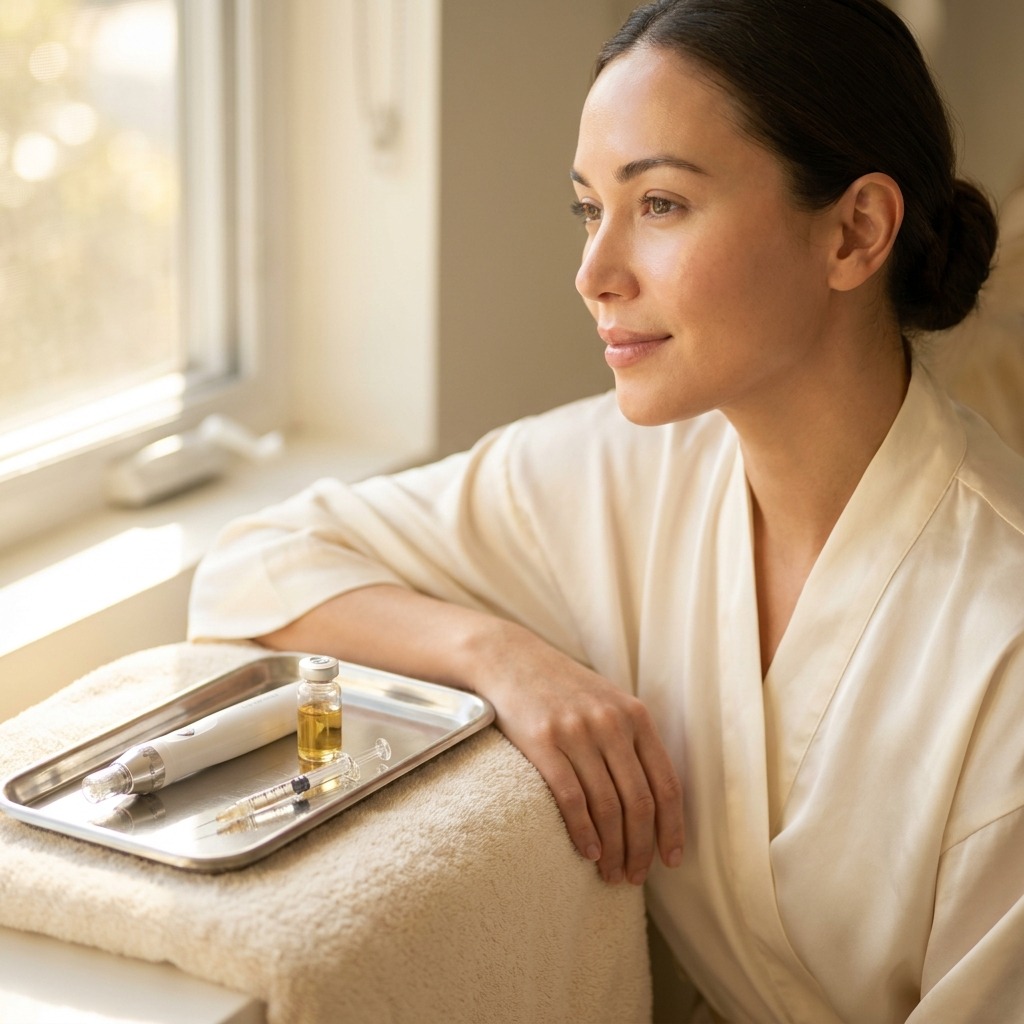 Microneedling with PRP at Symphony Clinic Dubai