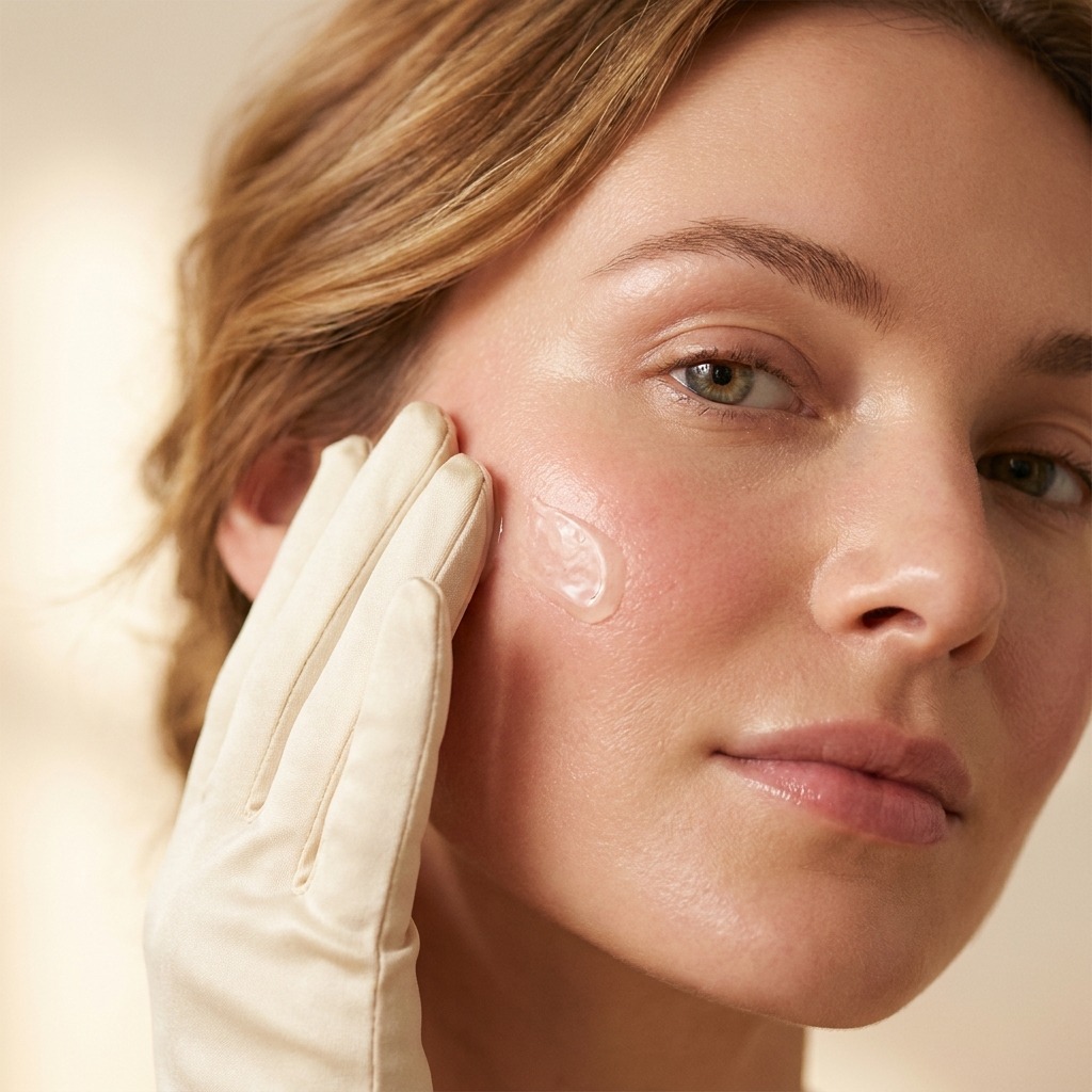 Serum step of microneedling at Symphony Clinic Dubai
