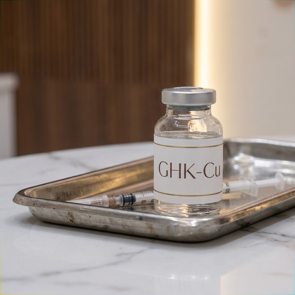 Pharmacy-grade peptide vials at Symphony Clinic Dubai