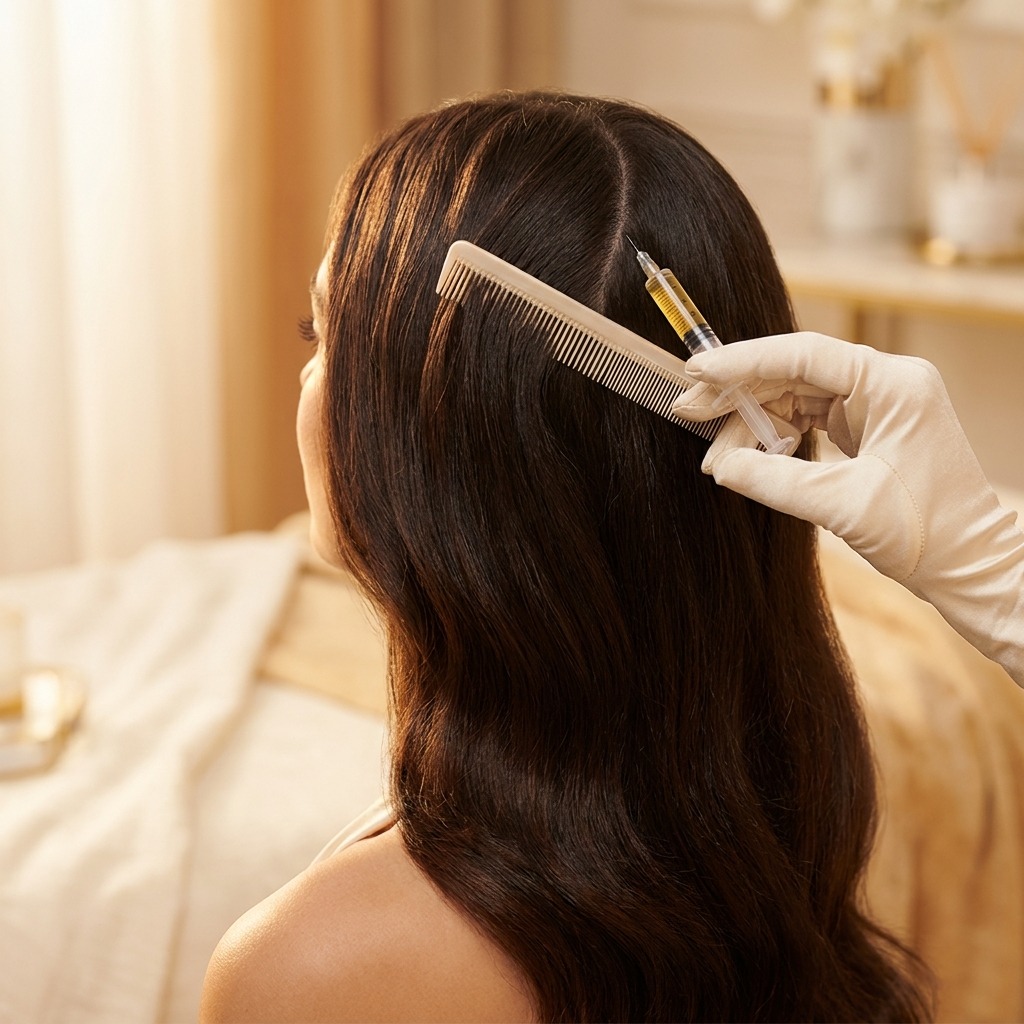 PRP for hair growth at Symphony Clinic Dubai