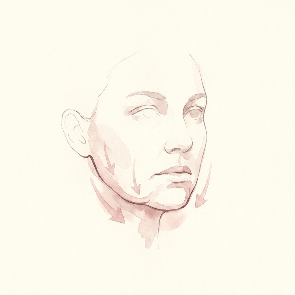 Loss of firmness illustration