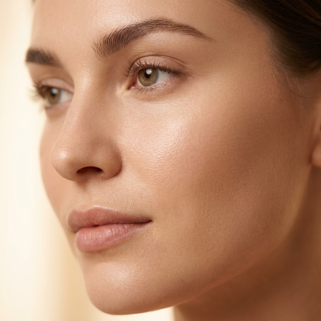 Collagen step of a skin booster
